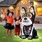 4FT Halloween Inflatables Dia de Los Muertos Dog(4ft Skull Dog)